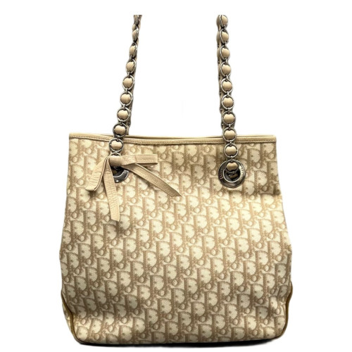 Dior Tote Bag Trotter Beige Brown