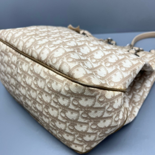 Dior Tote Bag Trotter Beige Brown