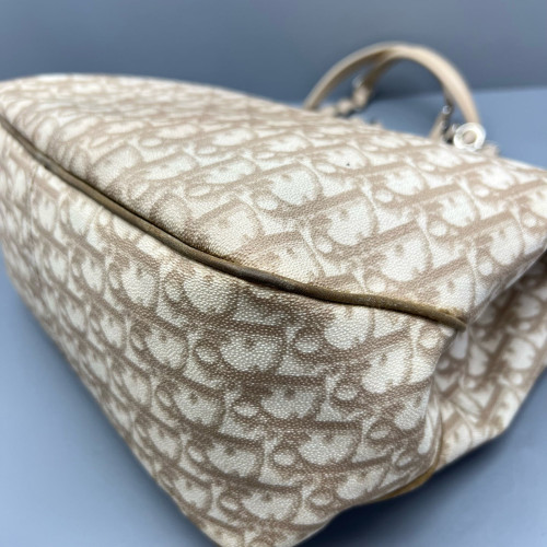 Dior Tote Bag Trotter Beige Brown