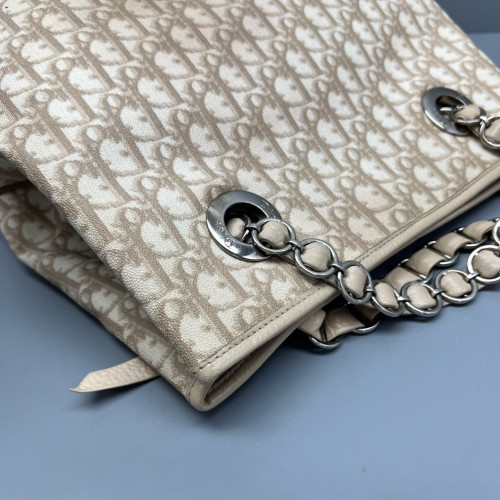 Dior Tote Bag Trotter Beige Brown