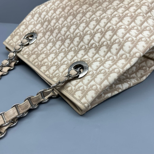 Dior Tote Bag Trotter Beige Brown