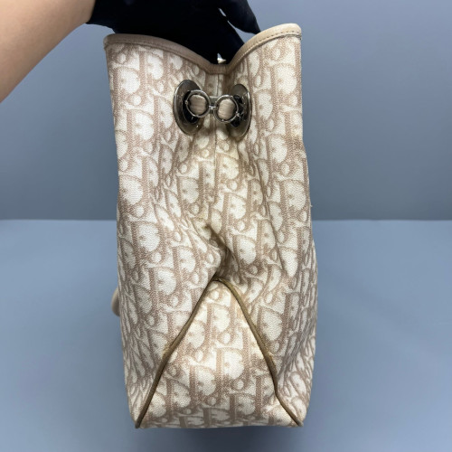 Dior Tote Bag Trotter Beige Brown