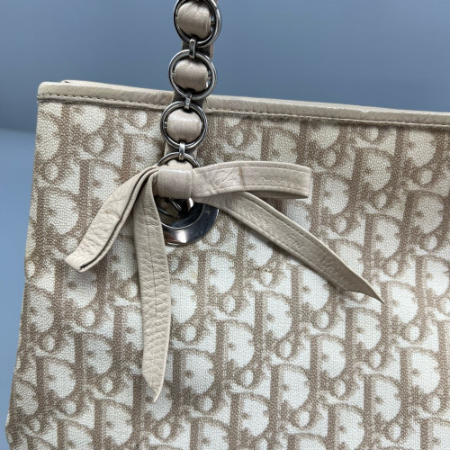 Dior Tote Bag Trotter Beige Brown