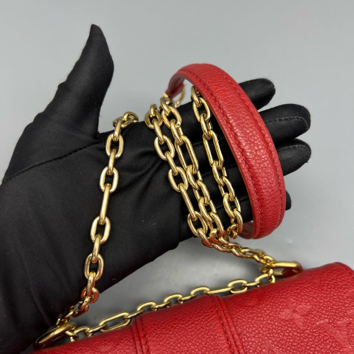 Louis Vuitton Saint Sulpice BB Calfskin Red