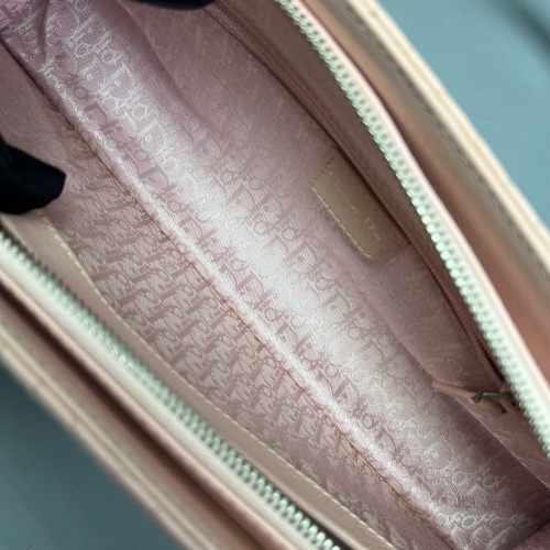 Dior East West Lady Dior Bag Calfskin Pink
