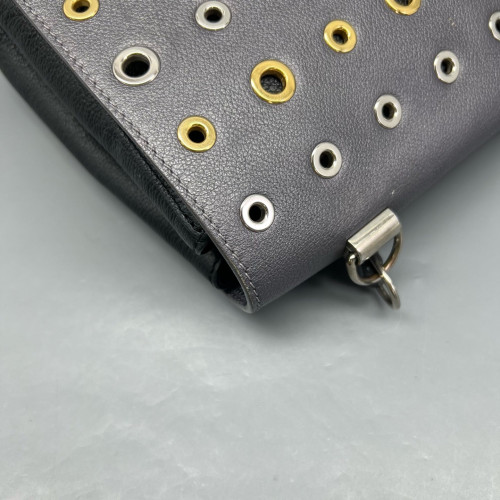 Louis Vuitton Lockme II Top Handle Calfskin Grey Black