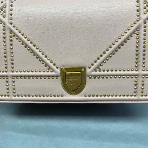 Dior Small J'adior Chain Flap Calfskin Pink