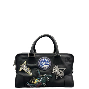 Loewe Amazona 36 Calfskin Black