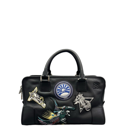 Loewe Amazona 36 Calfskin Black