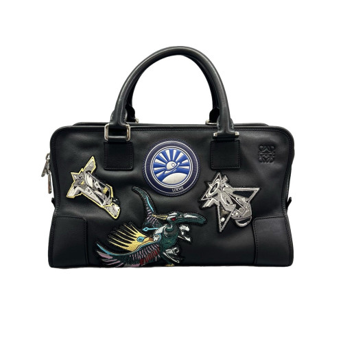 Loewe Amazona 36 Calfskin Black