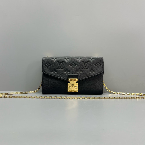 Louis Vuitton Wallet On Chain WOC Monogram Empreinte Black Louis Vuitton Wallet On Chain WOC Monogram Empreinte Black