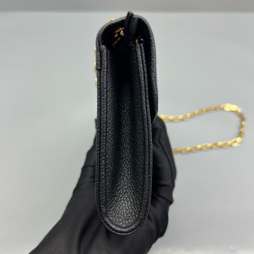 Louis Vuitton Wallet On Chain WOC Monogram Empreinte Black Louis Vuitton Wallet On Chain WOC Monogram Empreinte Black