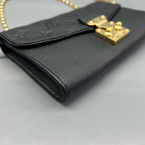 Louis Vuitton Wallet On Chain WOC Monogram Empreinte Black Louis Vuitton Wallet On Chain WOC Monogram Empreinte Black
