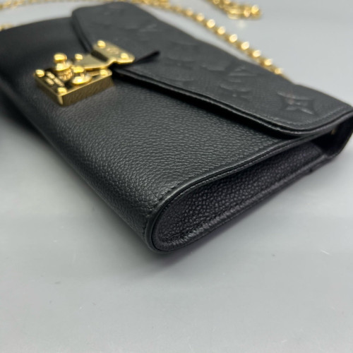 Louis Vuitton Wallet On Chain WOC Monogram Empreinte Black Louis Vuitton Wallet On Chain WOC Monogram Empreinte Black