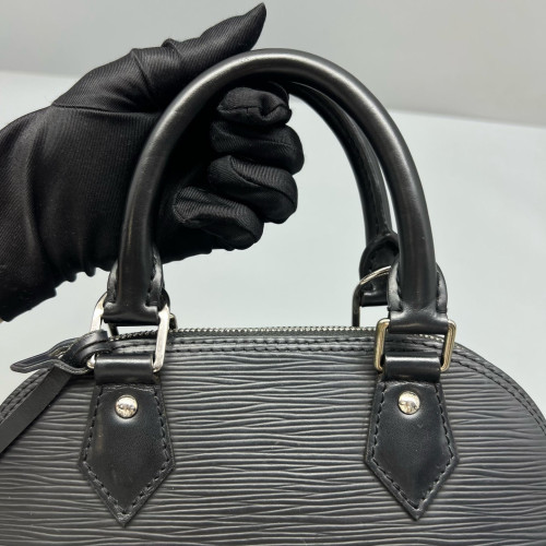 Louis Vuitton Alma BB Epi Black