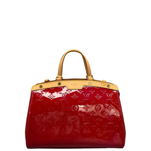 Louis Vuitton Brea MM Vernis Red