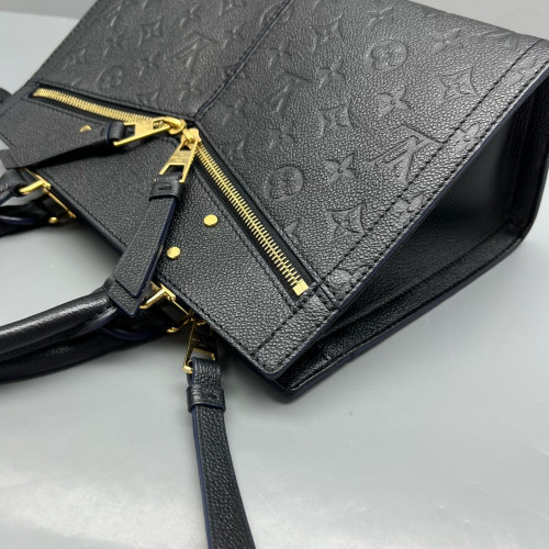 Louis Vuitton Sully Tote PM Calfskin Black