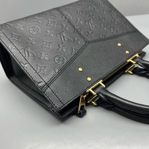 Louis Vuitton Sully Tote PM Calfskin Black