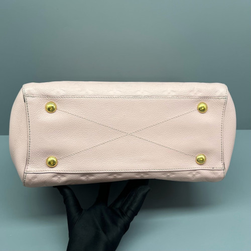 Louis Vuitton Montaigne MM Monogram Empreinte Pink
