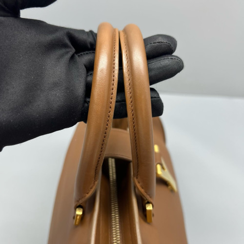 Yves Saint Laurent Small Cabas Chyc Calfskin Brown