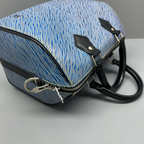Louis Vuitton Speedy Bandouliere 25 Epi Blue