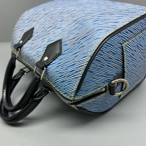 Louis Vuitton Speedy Bandouliere 25 Epi Blue