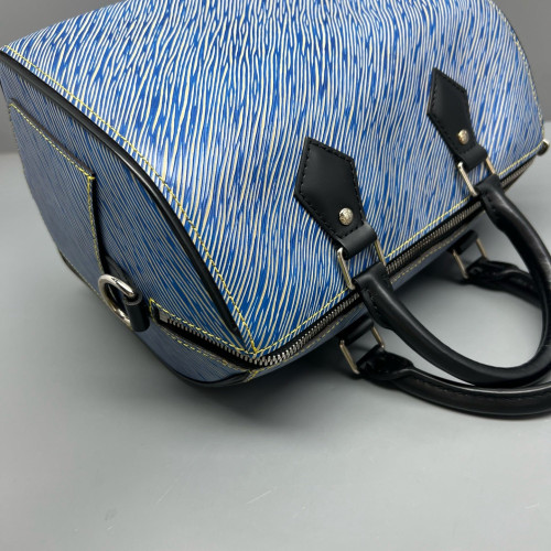 Louis Vuitton Speedy Bandouliere 25 Epi Blue