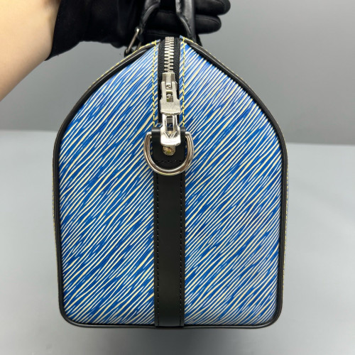 Louis Vuitton Speedy Bandouliere 25 Epi Blue