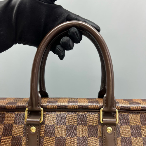 Louis Vuitton Porte Documents Voyage GM Damier Ebene Brown