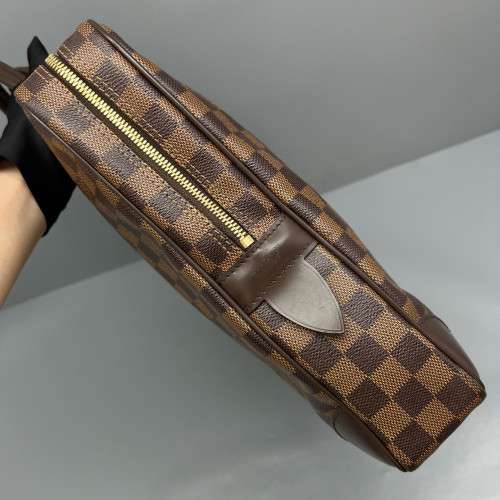 Louis Vuitton Porte Documents Voyage GM Damier Ebene Brown
