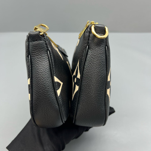 Louis Vuitton Multi Pochette Accessories Monogram Black
