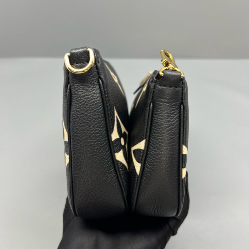 Louis Vuitton Multi Pochette Accessories Monogram Black