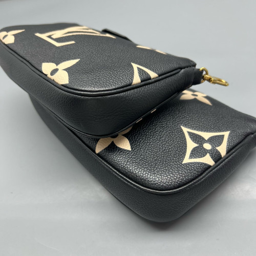 Louis Vuitton Multi Pochette Accessories Monogram Black