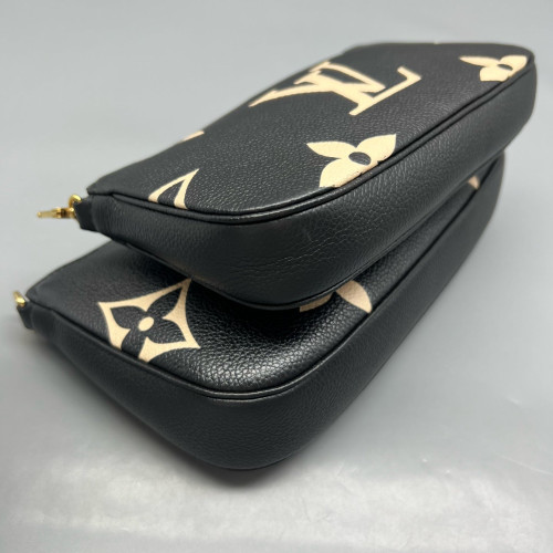 Louis Vuitton Multi Pochette Accessories Monogram Black