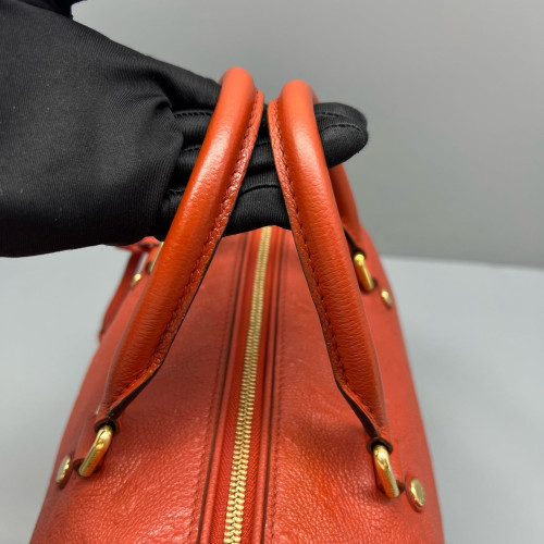 Louis Vuitton Speedy Bandouliere 30 Calfskin Orange