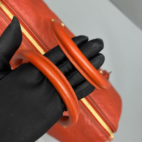 Louis Vuitton Speedy Bandouliere 30 Calfskin Orange