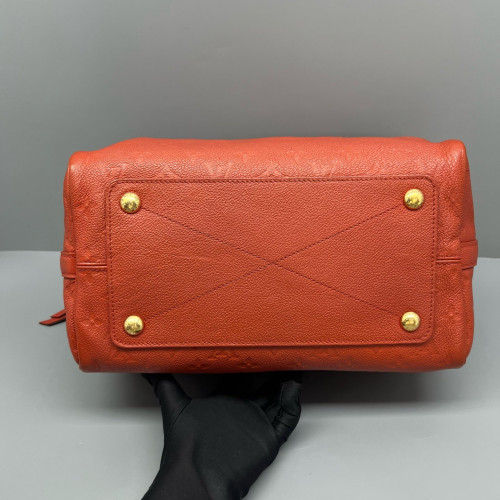 Louis Vuitton Speedy Bandouliere 30 Calfskin Orange