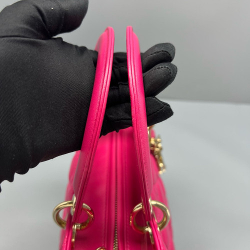 Dior Small Lady Dior Calfskin Fuchsia Dior Small Lady Dior Calfskin Fuchsia