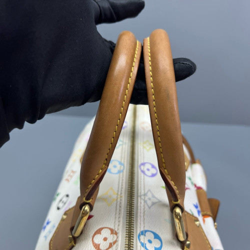 Louis Vuitton Speedy 30 Monogram Multicolor White