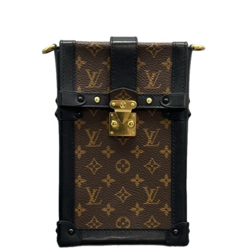 Louis Vuitton Pochette Trunk Verticale Monogram Brown Louis Vuitton Pochette Trunk Verticale Monogram Brown