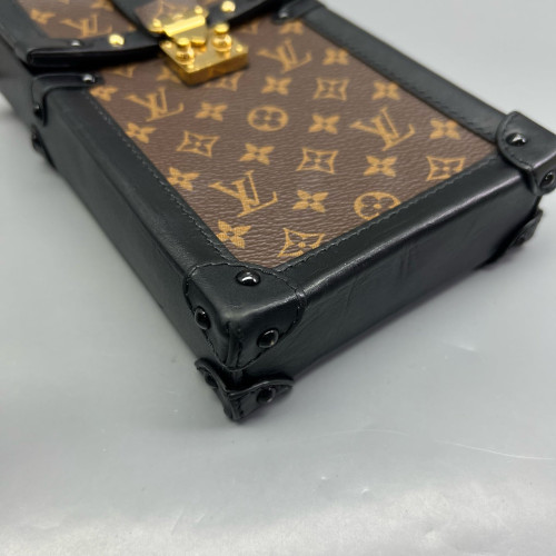 Louis Vuitton Pochette Trunk Verticale Monogram Brown Louis Vuitton Pochette Trunk Verticale Monogram Brown
