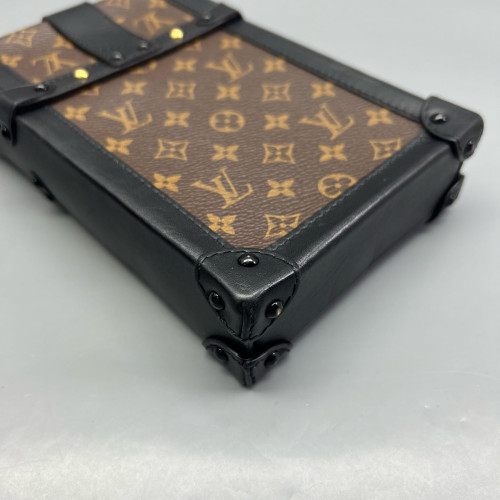 Louis Vuitton Pochette Trunk Verticale Monogram Brown Louis Vuitton Pochette Trunk Verticale Monogram Brown
