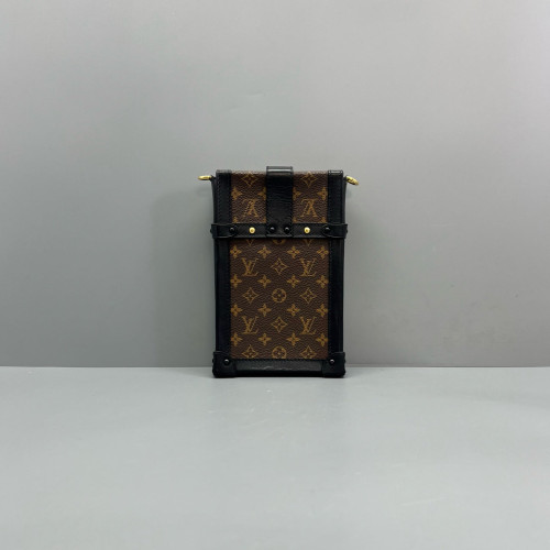 Louis Vuitton Pochette Trunk Verticale Monogram Brown Louis Vuitton Pochette Trunk Verticale Monogram Brown