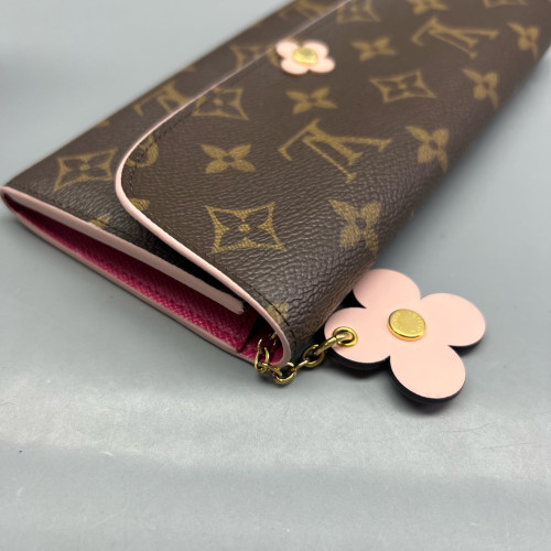 Louis Vuitton Emilie Wallet Monogram Brown
