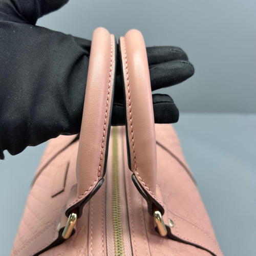 Gucci Boston Bag Guccissima Pink