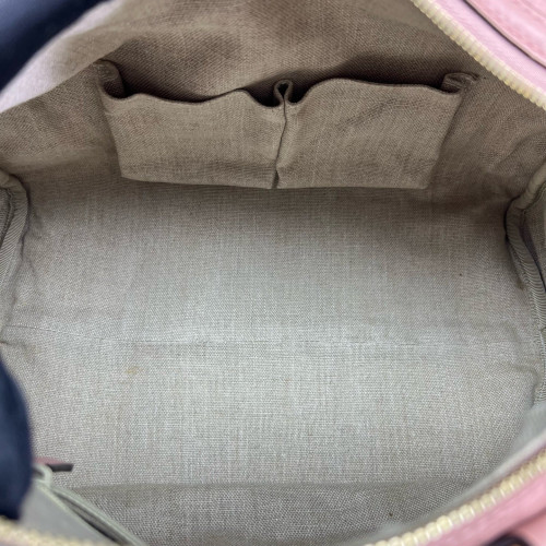 Gucci Boston Bag Guccissima Pink
