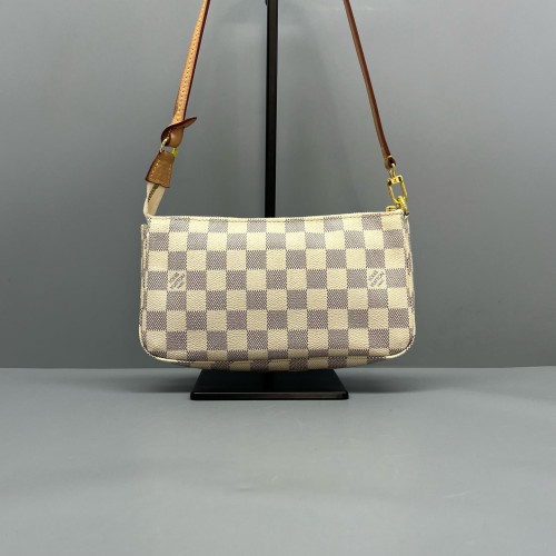 Louis Vuitton Pochette Accessories 22 Damier Azur Beige