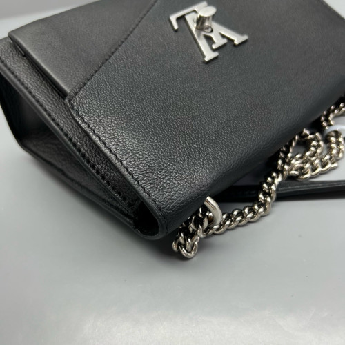 Louis Vuitton Mylockme Chain Bag BB Calfskin Black