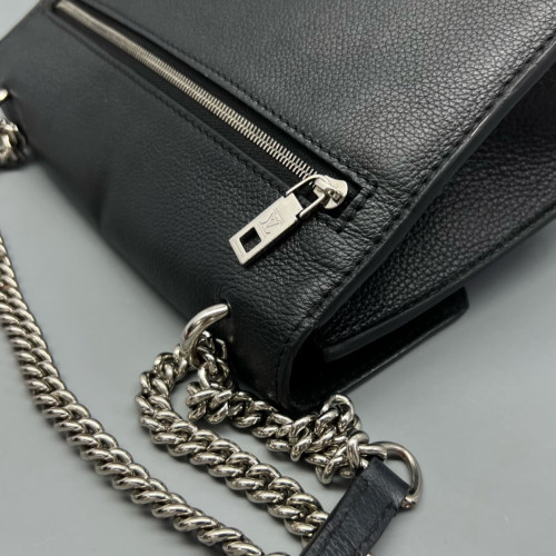 Louis Vuitton Mylockme Chain Bag BB Calfskin Black
