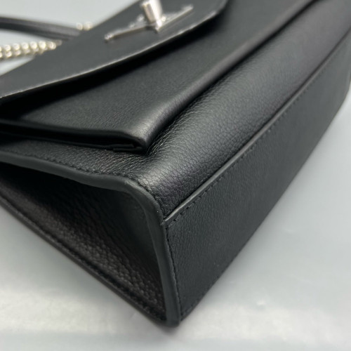 Louis Vuitton Mylockme Chain Bag BB Calfskin Black